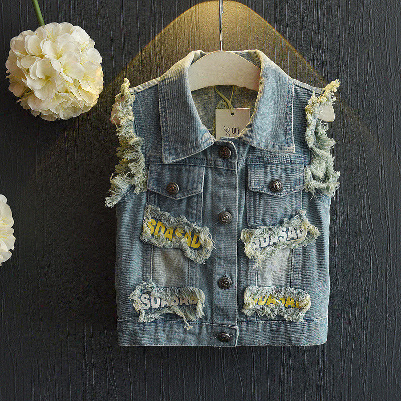 Gilet fille en toile - Ref 2070876 Image 1