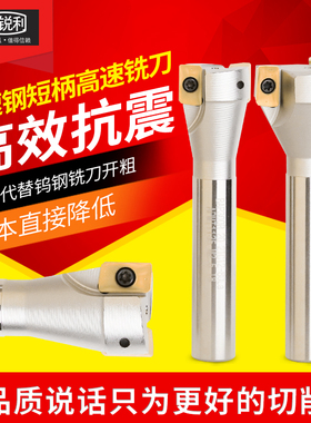 锐利数控铣刀杆BAP300R钨钢铣刀杆CNC加工中心高速短柄抗震铣刀杆