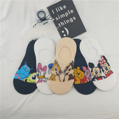 韩国东大门甜美可爱低帮隐形船袜卡通动漫学生隐形袜子ins潮女袜