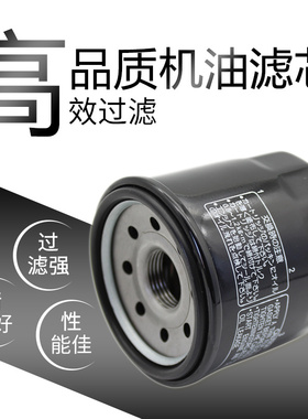 cyleto适配本田佛沙NSS250 NSS300 SH300I RC51 990机油滤芯机滤