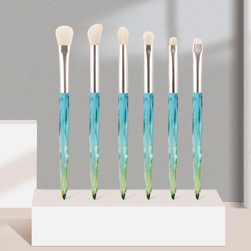 化妆刷六支套刷斜角鼻影刷小号晕染刷中号眼影刷化妆师专用眼部刷