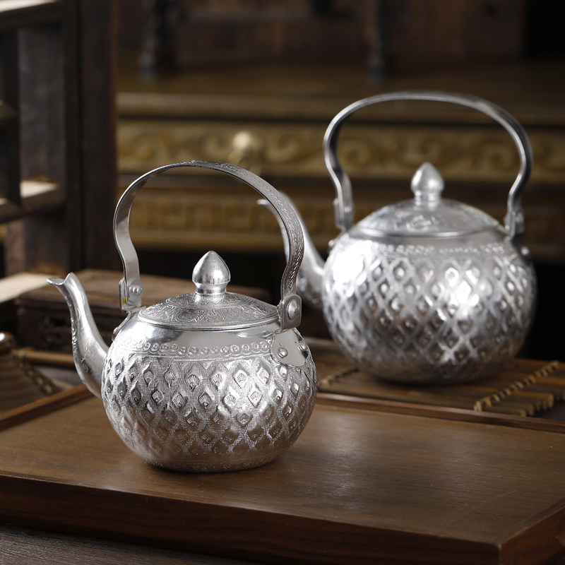 东南亚风格水壶手工茶具家用冷水壶中式复古凉水壶餐厅专用茶壶,餐饮具,冷水壶,淘宝优惠券,粉丝福利购,淘宝优惠卷