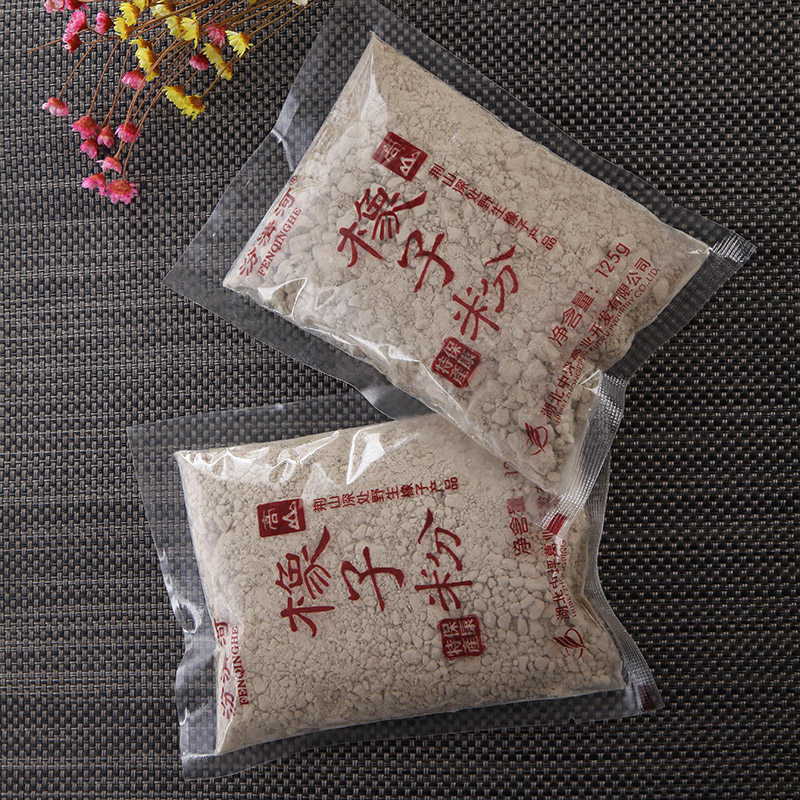 野生橡子粉汾清河即食凉粉橡子面橡子冻农家休闲食品自制橡子豆腐