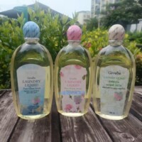 正品泰国giffarine/芝芙莲内衣洗衣液500ml 蜜桃玫瑰柔和甜美温和