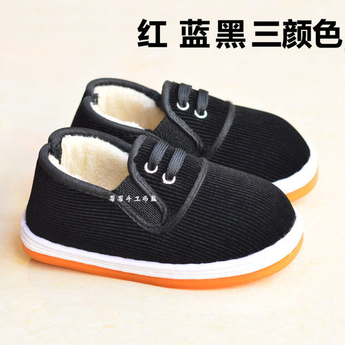 春秋布鞋手工千层底防滑软底室内