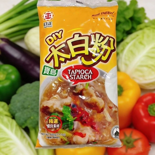 包邮 台湾日正宝岛太白粉、南北坊太白粉（马铃薯淀粉）400G