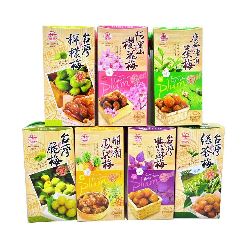 包邮台湾顺泰鹿谷冻顶乌龙茶梅蜜饯梅子青梅办公室美味糖果零食
