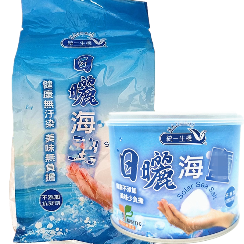 统一生机健康日晒海yan无添加无抗结剂一罐300g健康超鲜海yan