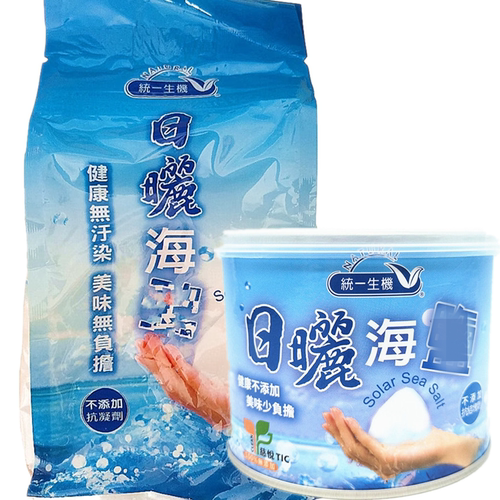 统一生机健康日晒海yan无添加无抗结剂一罐300g健康超鲜海yan