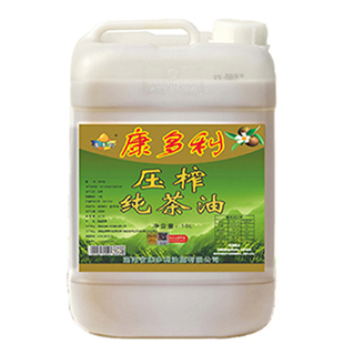 湖南康多利压榨纯茶油10L 桃源特产 桶