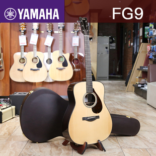 YAMAHA 雅马哈 FG9 阿迪朗达克云杉面板 日本手工全单民谣吉他