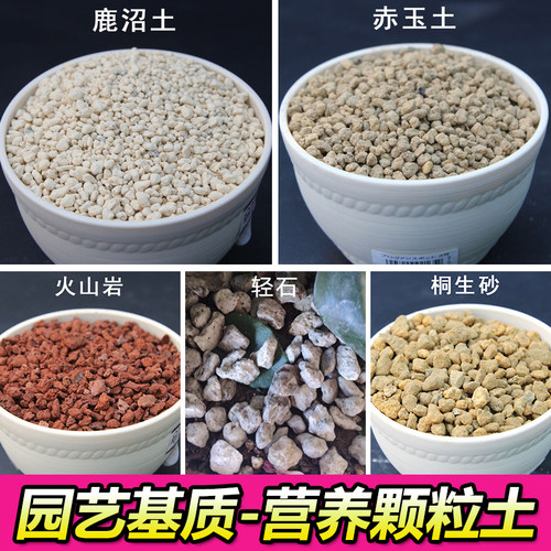 多肉赤玉土透气铺面垫底进口分装