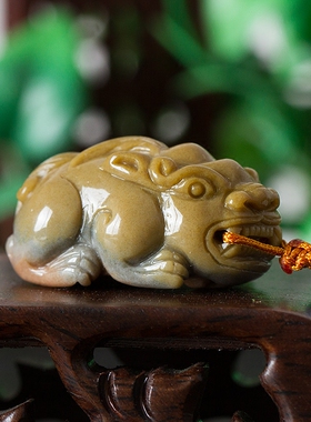 威武风阿拉善玛瑙开运吊坠送证书