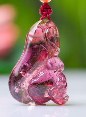 天然巴西如意招财旺夫吊坠送证书