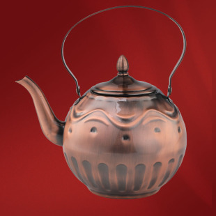 蒙古奶茶壶内蒙古草原风情烧水壶热水壶蒙餐茶壶锅茶复古酒店