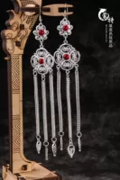 Рубиновый, длинный