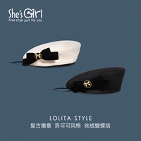 Shesgirls, Qianzi Hat Township Vintage Lolo Coco Drip Blipt Blipt Flush Berets Sheep Большинство