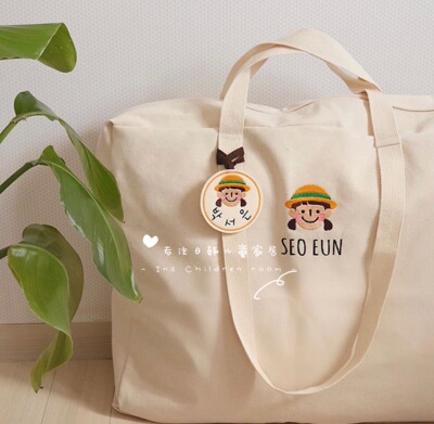 ins出口韩国儿童帆布被子褥幼