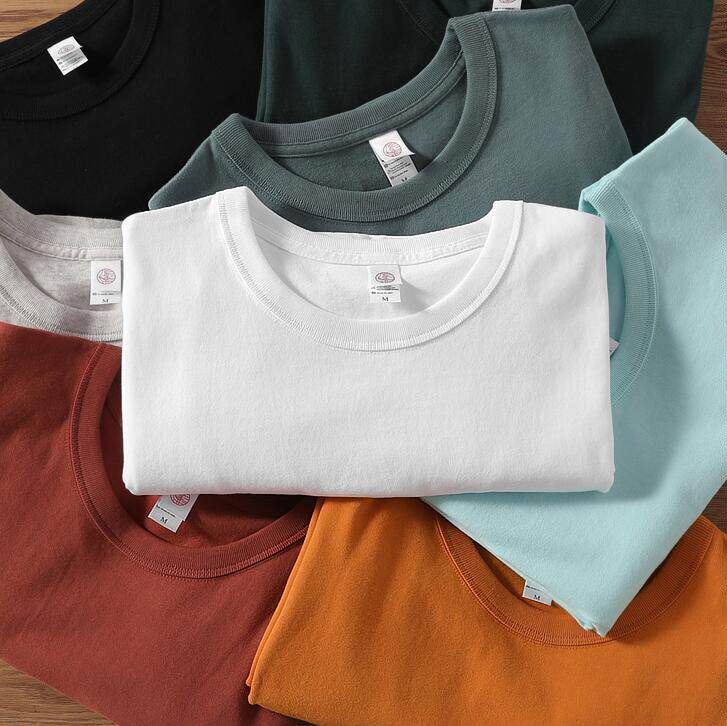 320g重磅纯棉长袖t恤圆领内搭