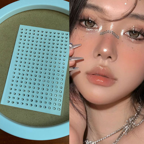 钻石脸部贴纸大小钻山根钻创意妆