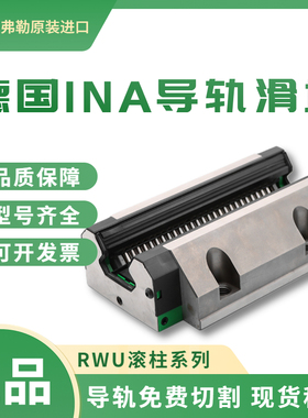 INA滚柱导轨滑块RWU25 35 45 55 RWU65E-F-H-L-V3G21精密机床滑轨