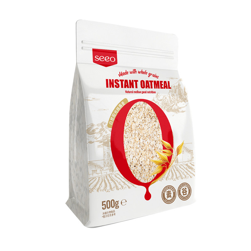 马来西亚原装进口seeo饱腹代餐即食冲饮原味营养纯燕麦片500g袋装,咖啡/麦片/冲饮,纯燕麦片,淘宝优惠券,粉丝福利购,淘宝优惠卷