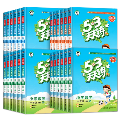 2025秋53天天练一年级二年级三四五六年级上册下册语文数学英语全套人教版北师大苏教版同步训练小学五三5.3练习册5+3测试卷小儿郎