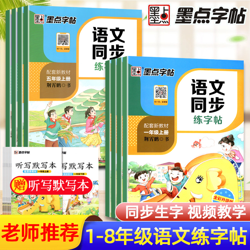 同步练字帖带视频中小学适用