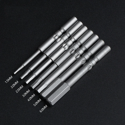 Уплотнение электрической головки 802 Электрический винтовой партия с магнитной внутренней шестиугольной электрической партией рот, чтобы изменить конусную партию 6м.