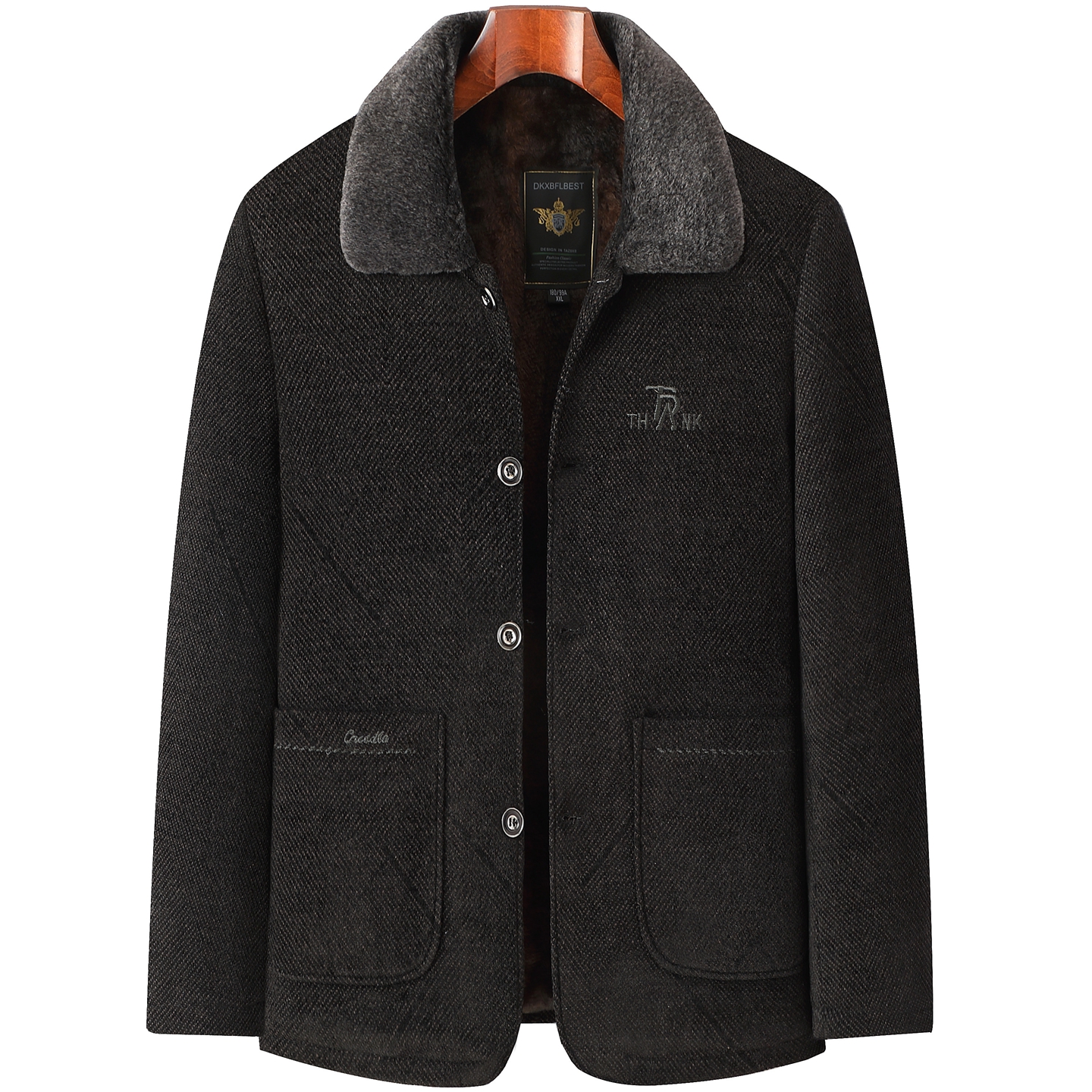 【雪尼尔面料】保暖外套中老年人