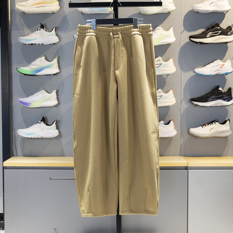 李宁卫裤男子2025冬季中国文化系列故宫联名宽松运动长裤AKLV909,运动服/休闲服装,运动长裤,淘宝优惠券,粉丝福利购,淘宝优惠卷