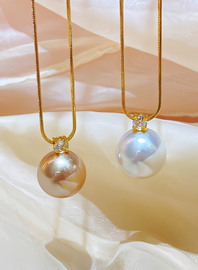 轻奢简约风真空电镀不掉色施家优选项链2024新款爆款