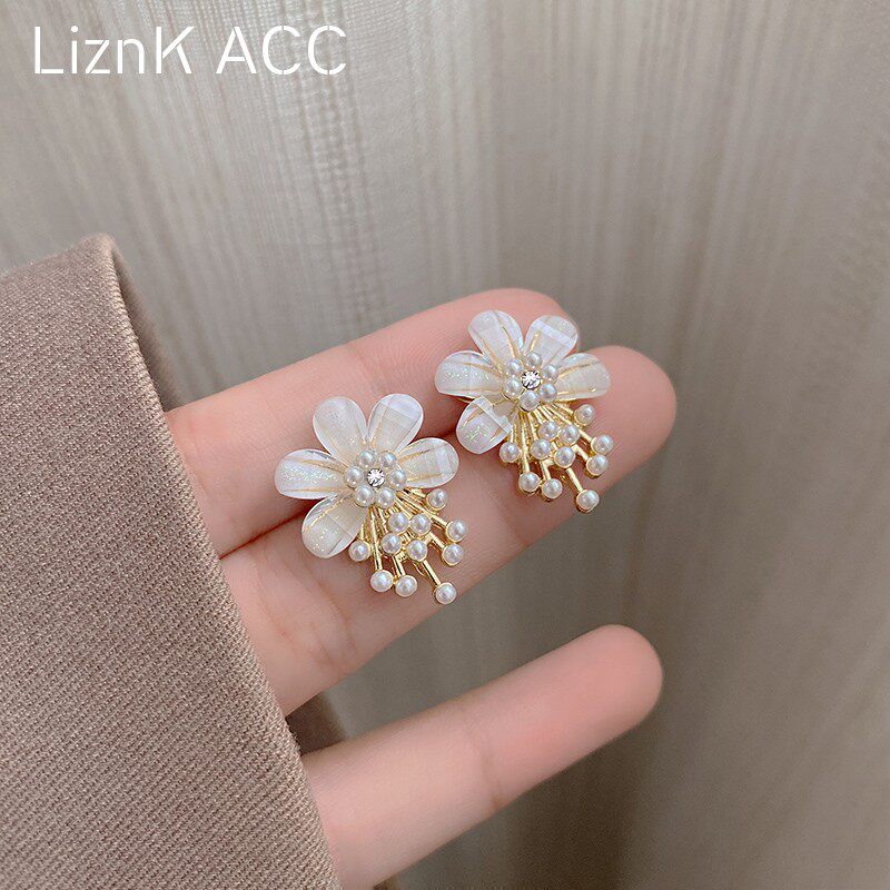 liznk日韩女耳钉不易掉色