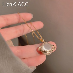 liznk锆石钛钢女小众时尚