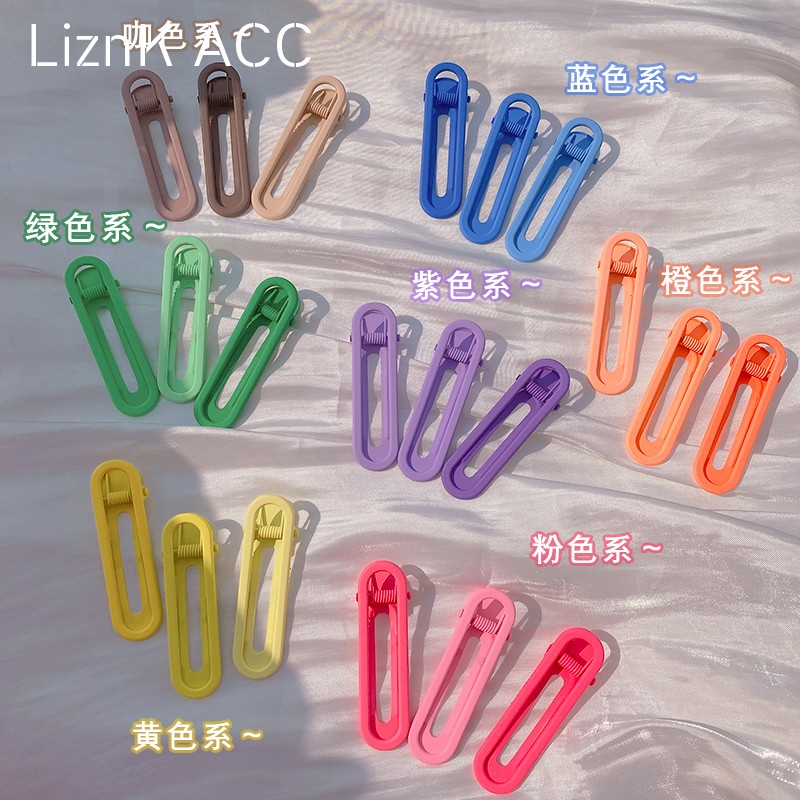 liznk发夹亚克力日韩小众时尚