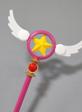 cos道具小樱星杖大翅膀魔杖礼盒
