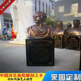 学校名人伟人头像玻璃钢门口铸铜雕塑纪念抗战人物广场邱少云雕像
