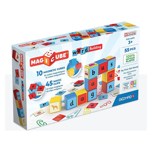 Geomag磁性字母积木益智玩具礼物