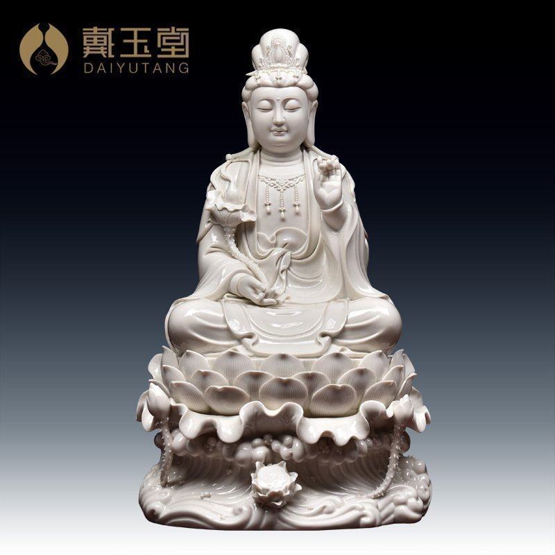 西方三圣供奉三莲大势至佛像
