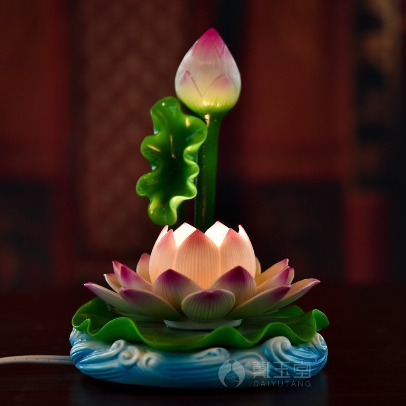 戴玉堂佛灯佛前供灯长明灯家用