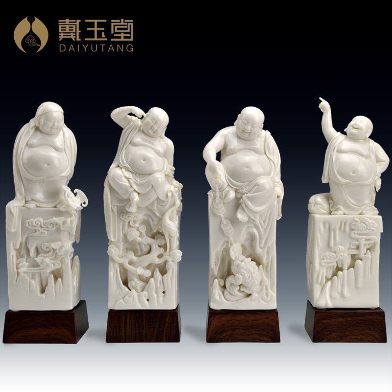 福禄寿喜省级大师林建胜收藏摆件
