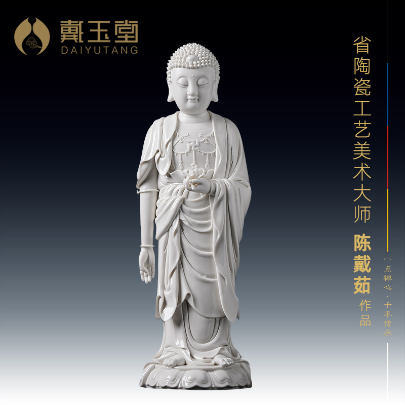 阿弥陀佛站像佛像省级大师陈戴茹