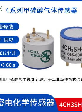 4CH3SH-10 盛密电化学气体传感器 4系列CH3SH测量甲硫醇 CH3SH-10