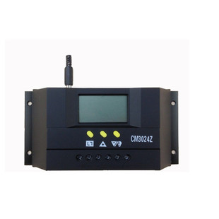 12V24V30A太阳能控制器温度电压电流显示太阳能路灯充放电控制器