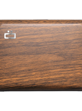 法国进口OGON法国欧夹铝质金属钱包卡包卡盒防水防RFID掌上防消磁