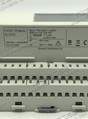 RLU232 Siemens Synco 200通用地暖通空调控制器 现货销售