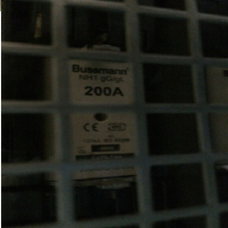 BUSSMANN低压熔断器 NH1  gG/gL 125A 200A 690VAC 200NHG1B-690
