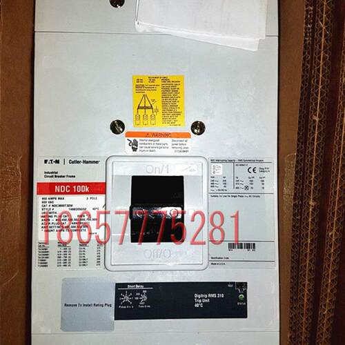 原装正品 CutlerHammer 断路器 HMCP400W5CX  400A