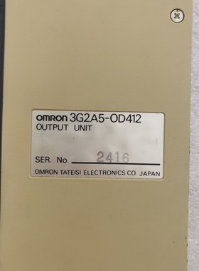 原装拆机欧姆龙 3G2A5-OD412 C500-OD412 现货