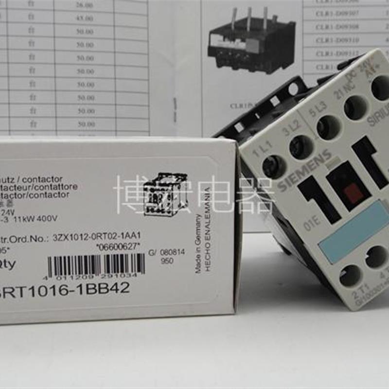 直流接触器3RT1016-1BB42/1BB41 3RH1131/3RH1141/3RT1516-1BB40